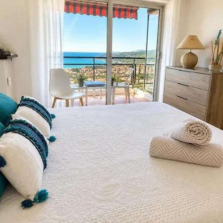 Galets Bleus -vu Mer-piscine-clim-fibre- Appartement *