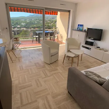 Apartment Galets Bleus -vu Mer-piscine-clim-fibre- Cassis